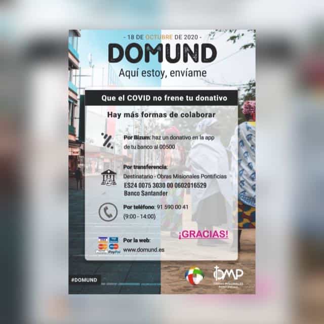 Nuevas formas de colaborar con DOMUND