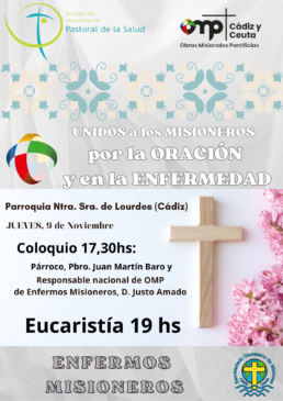 Convocatoria de una Charla sobre Enfermos Misioneros 