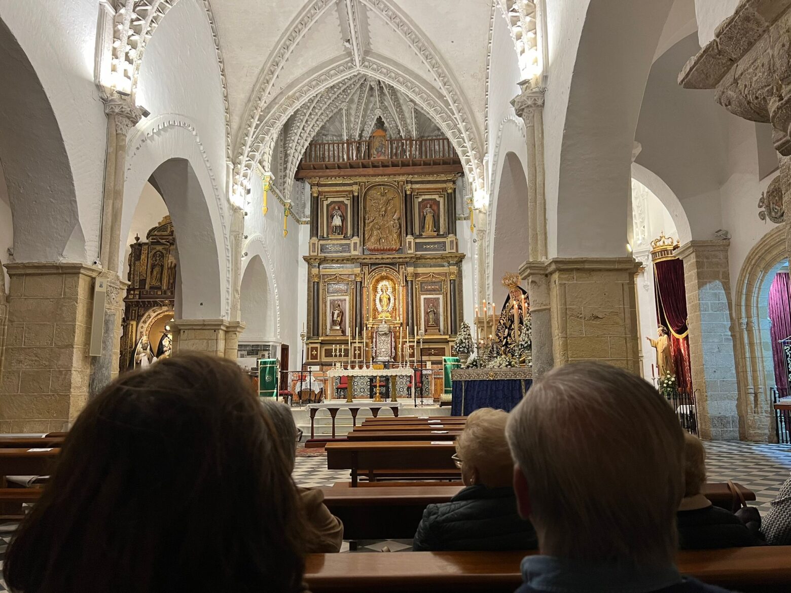 Parroquia del Divino Salvador en Vejer