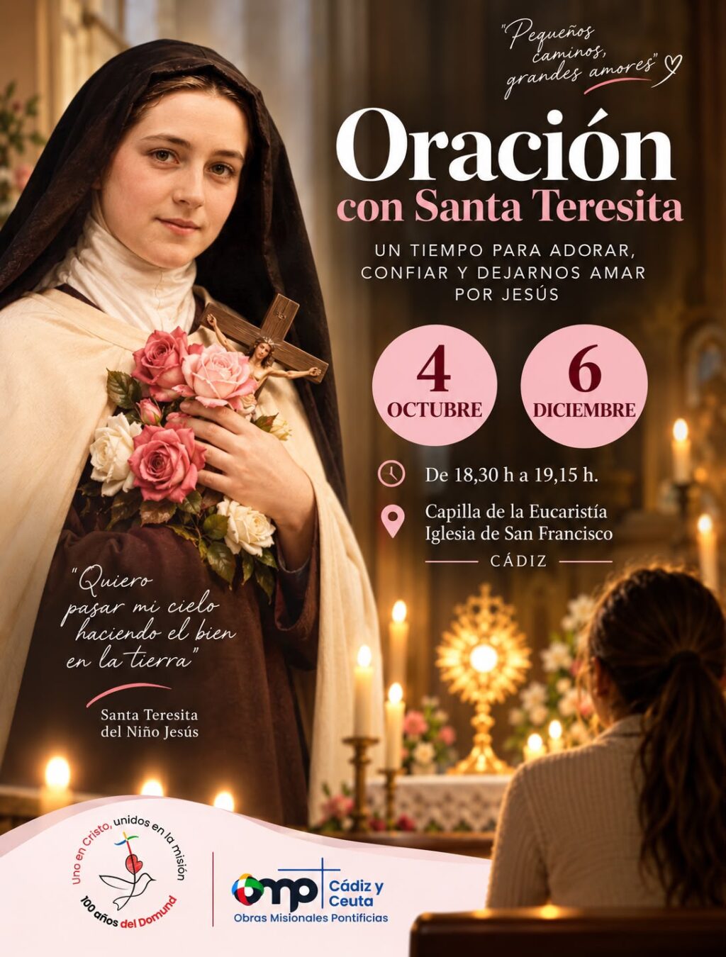 Oración mensual de santa Teresita
